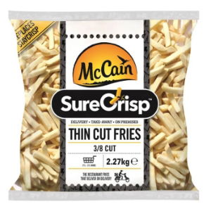 CHIPS MC CAIN  SURE CRISP ( 4X2.27KG)