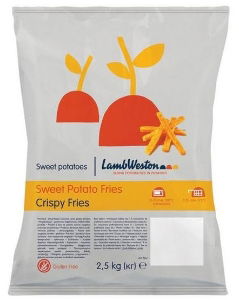 SWEET POTATO FRIES LAMB WESTON 4 X 2.5KG