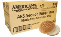 BURGER BUN AMERICANO 5 INCH SEEDED