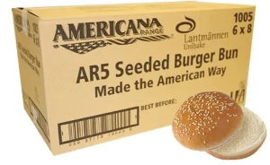 BURGER BUN AMERICANO 5 INCH SEEDED