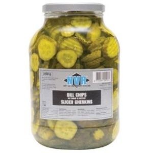 GHERKINS NVR SLICED 2.3KG