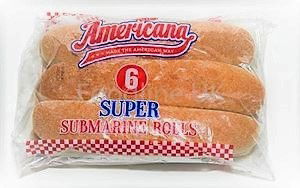 BREAD ROLL AMERICANA (6 PCS )